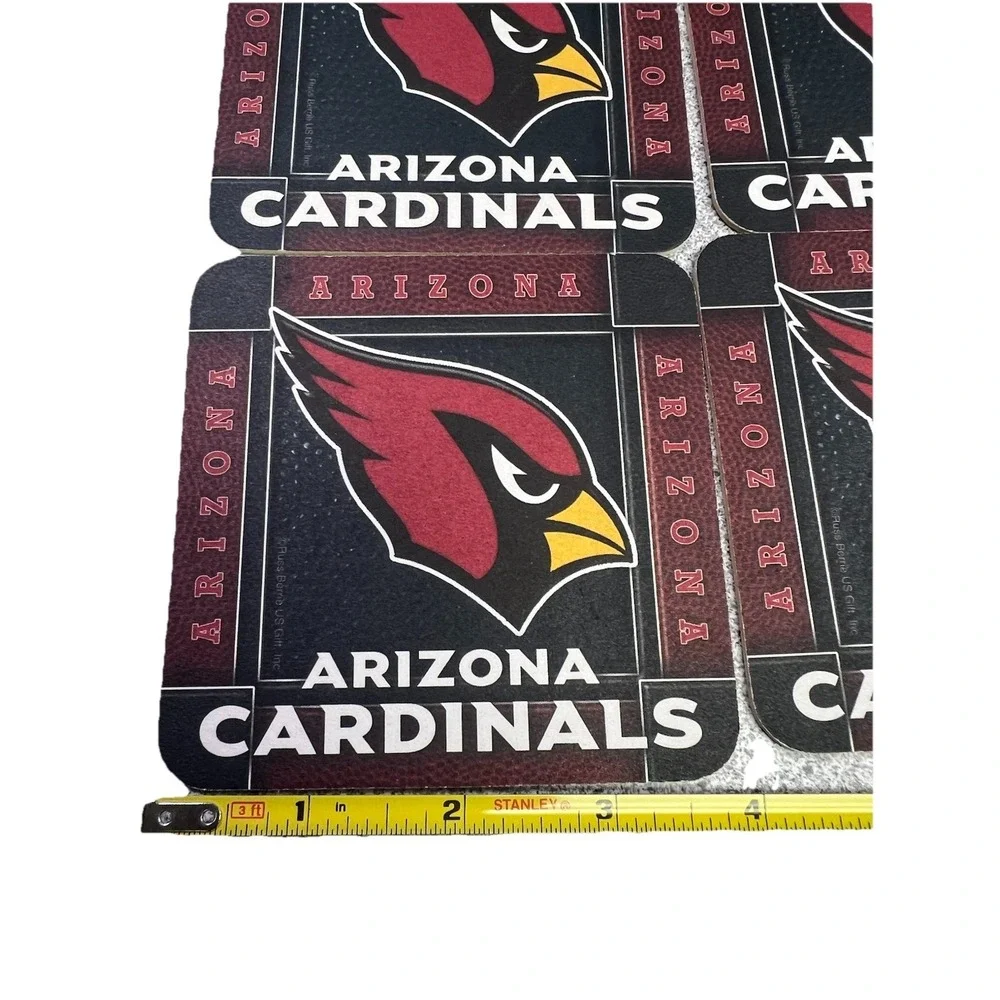 Lot Of 6‎ Arizona Cardinals Coasters Team NFL Coasters